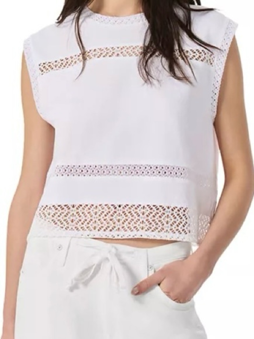 ✨Rag & Bone Rosie Cut Out Muscle Tank Size S
